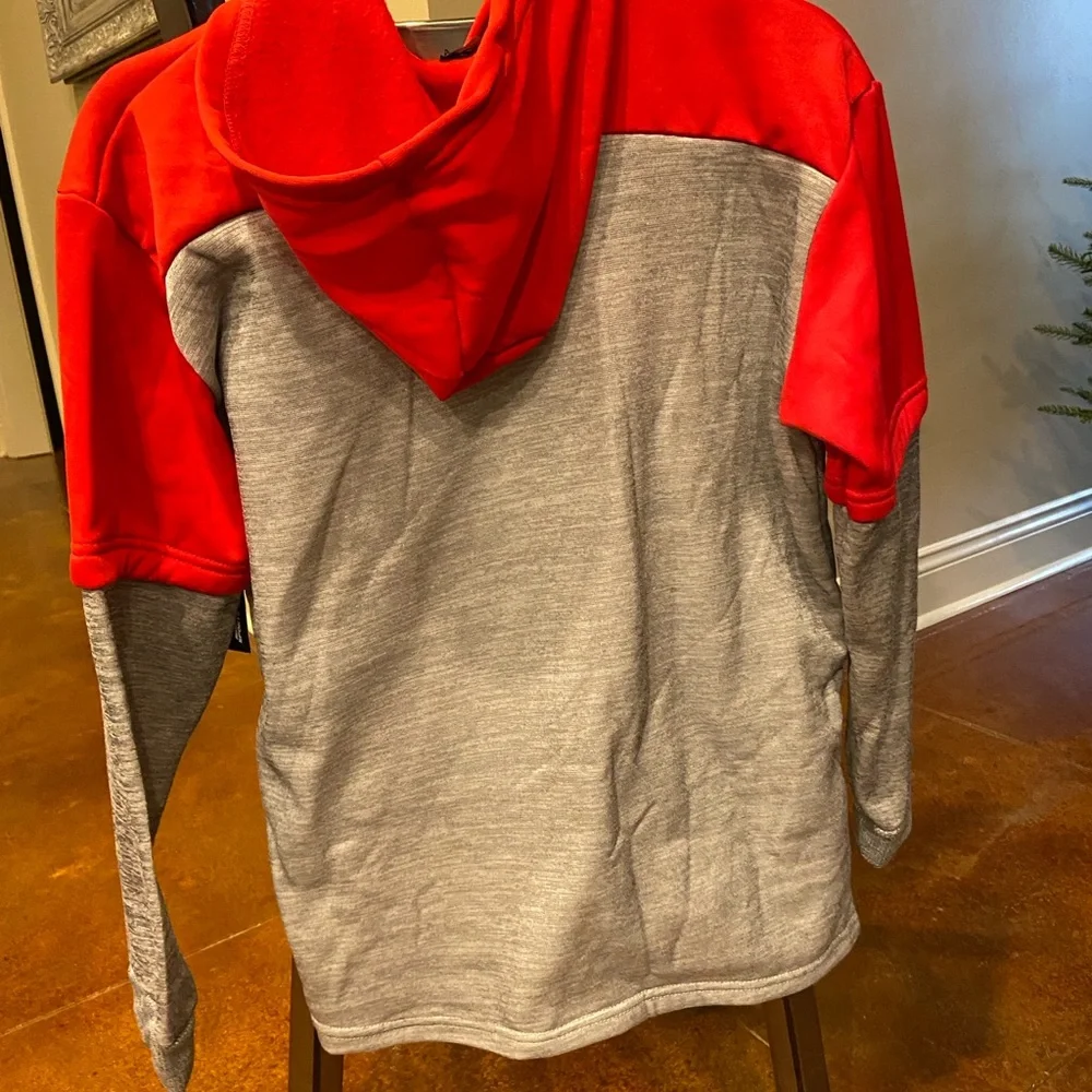 Savage Red and Gray‎ Men's Sweater